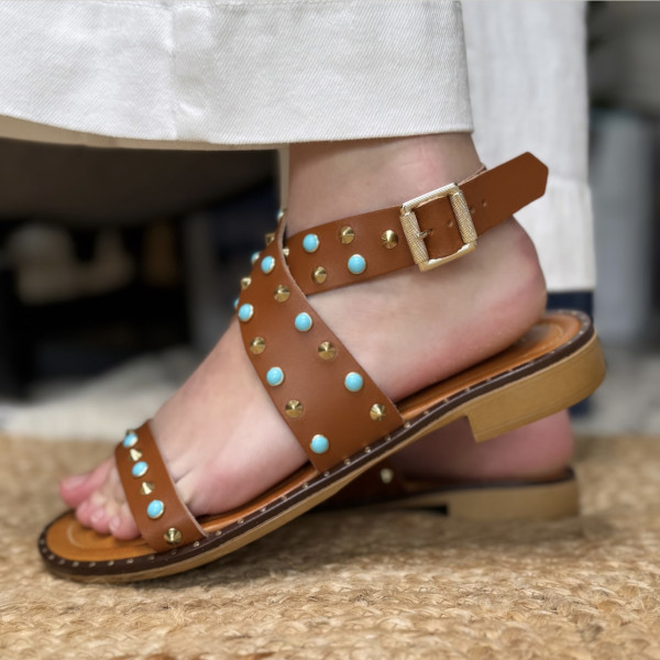 DONNA LUCCA SANDALES 1358 MARRON