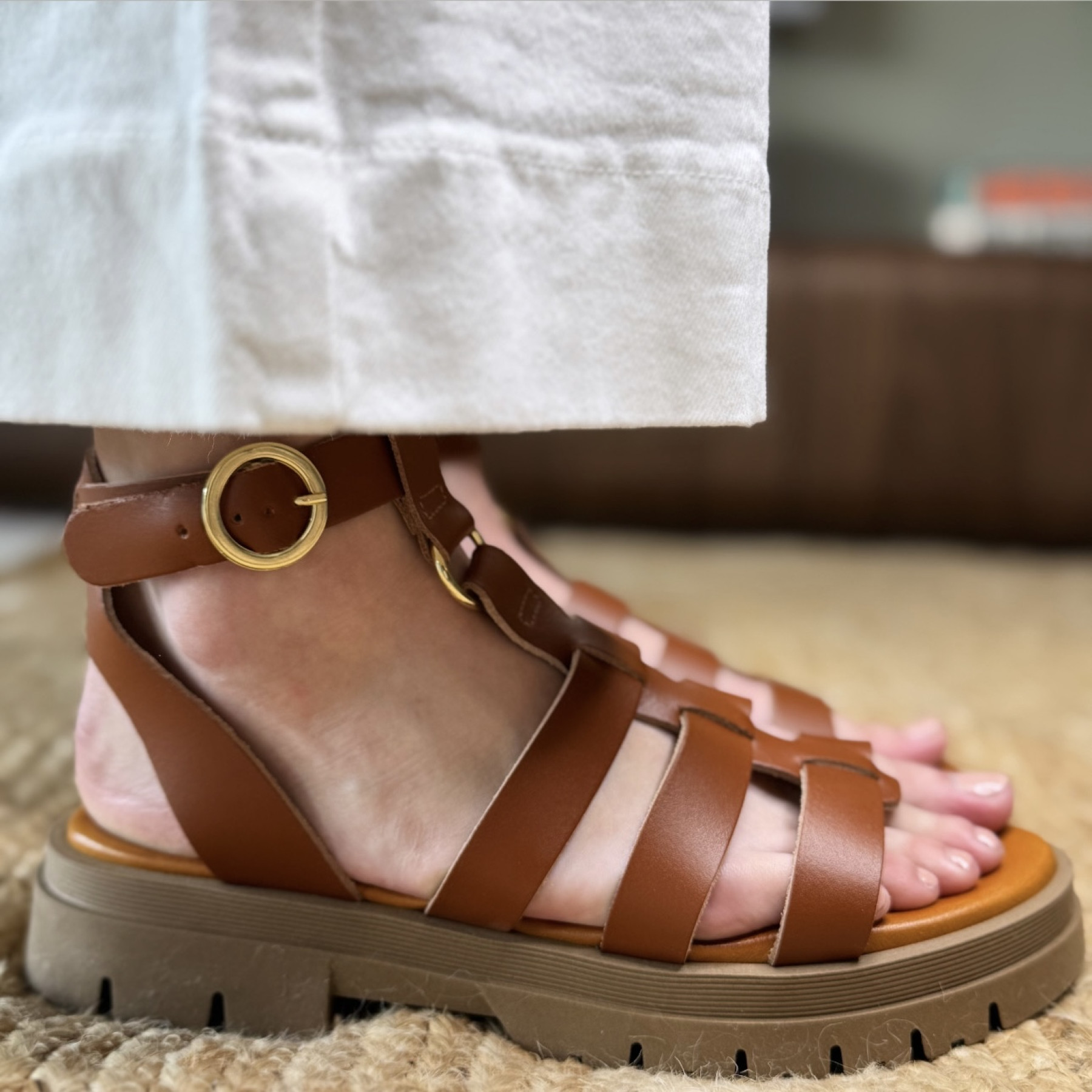 Donna Lucca sandales 1667 marron