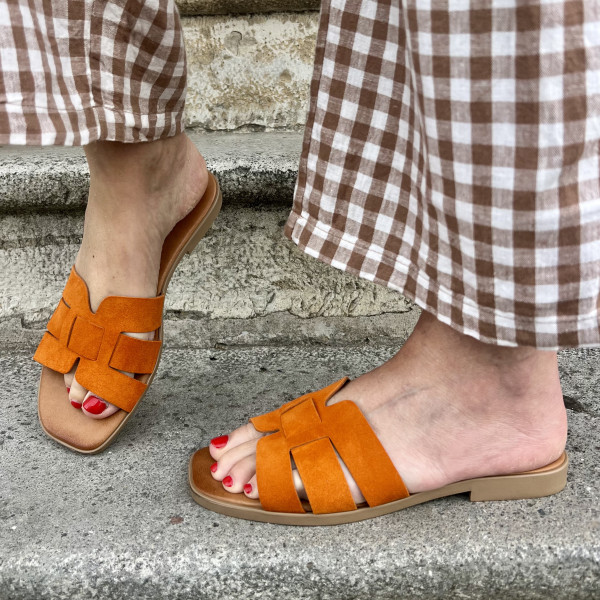 DONNA LUCCA SANDALES ARANCIO 201