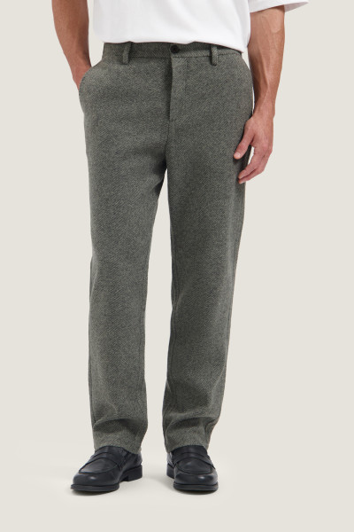 DSTREZZED PANTALON LOGAN HERRINGBONE DARK GRAY