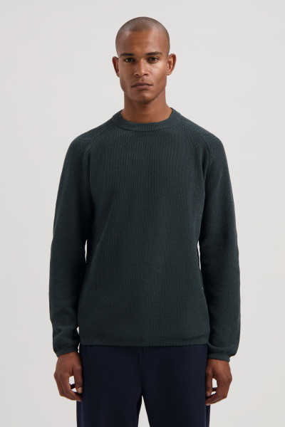 DSTREZZED SWEAT NEILL BIG CHENILLE GRIS FONCE