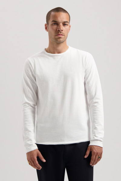 DSTREZZED T-SHIRT NEWMAN BLANC