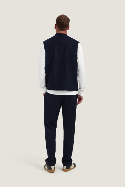 dstrezzed veste sans manches nils bleu marine