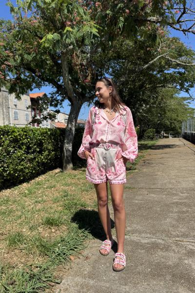 CHUMMY BLOUSE ET SHORT 3115