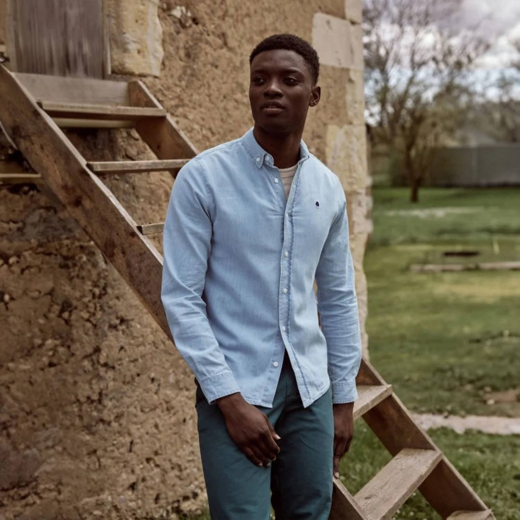 faguo chemise ivoy bleu denim clair