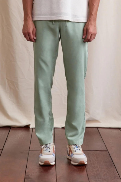 faguo pantalon dreuille chino vert d'eau faguo pantalon dreuille chino vert d'eau