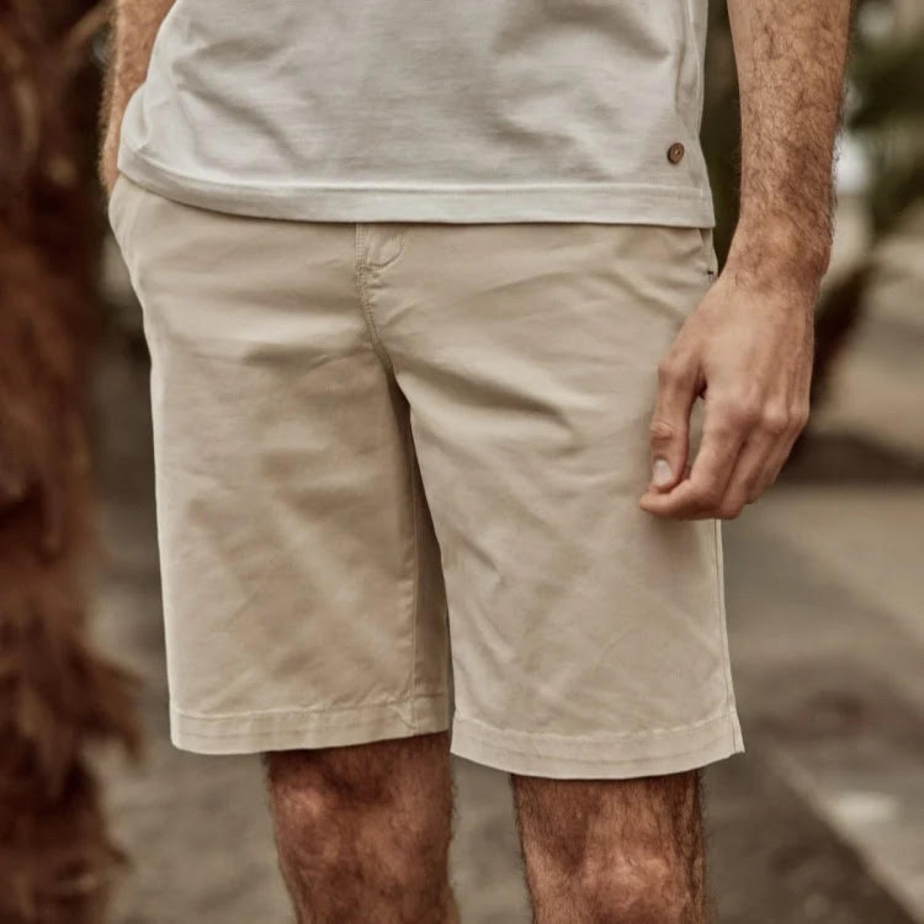 faguo short saulieu chino beige