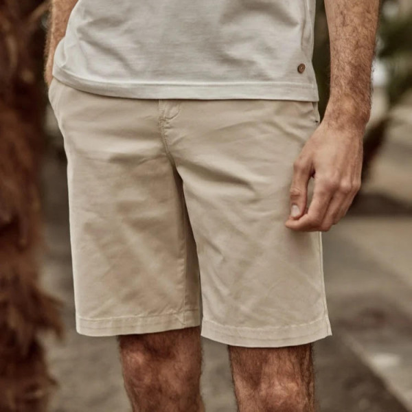 FAGUO SHORT SAULIEU CHINO BEIGE
