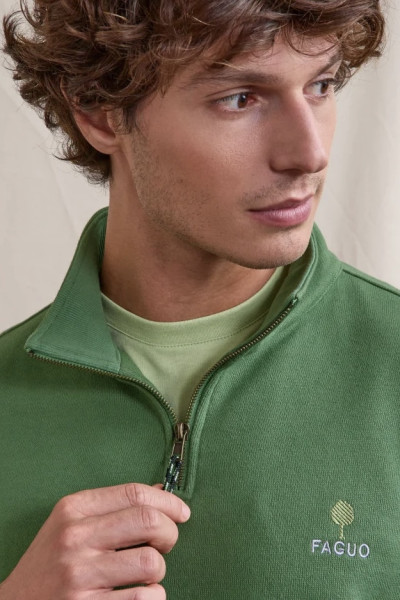 faguo sweat amboise vert
