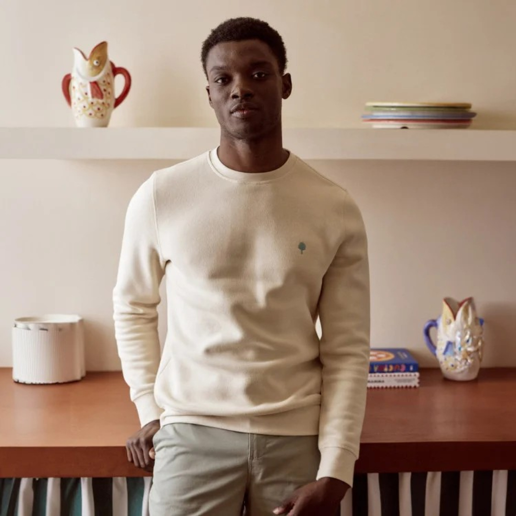 faguo sweat donzy beige