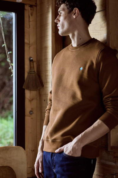 faguo sweat donzy marron