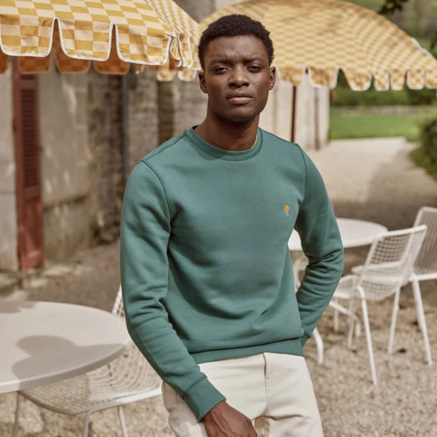 faguo sweat donzy vert