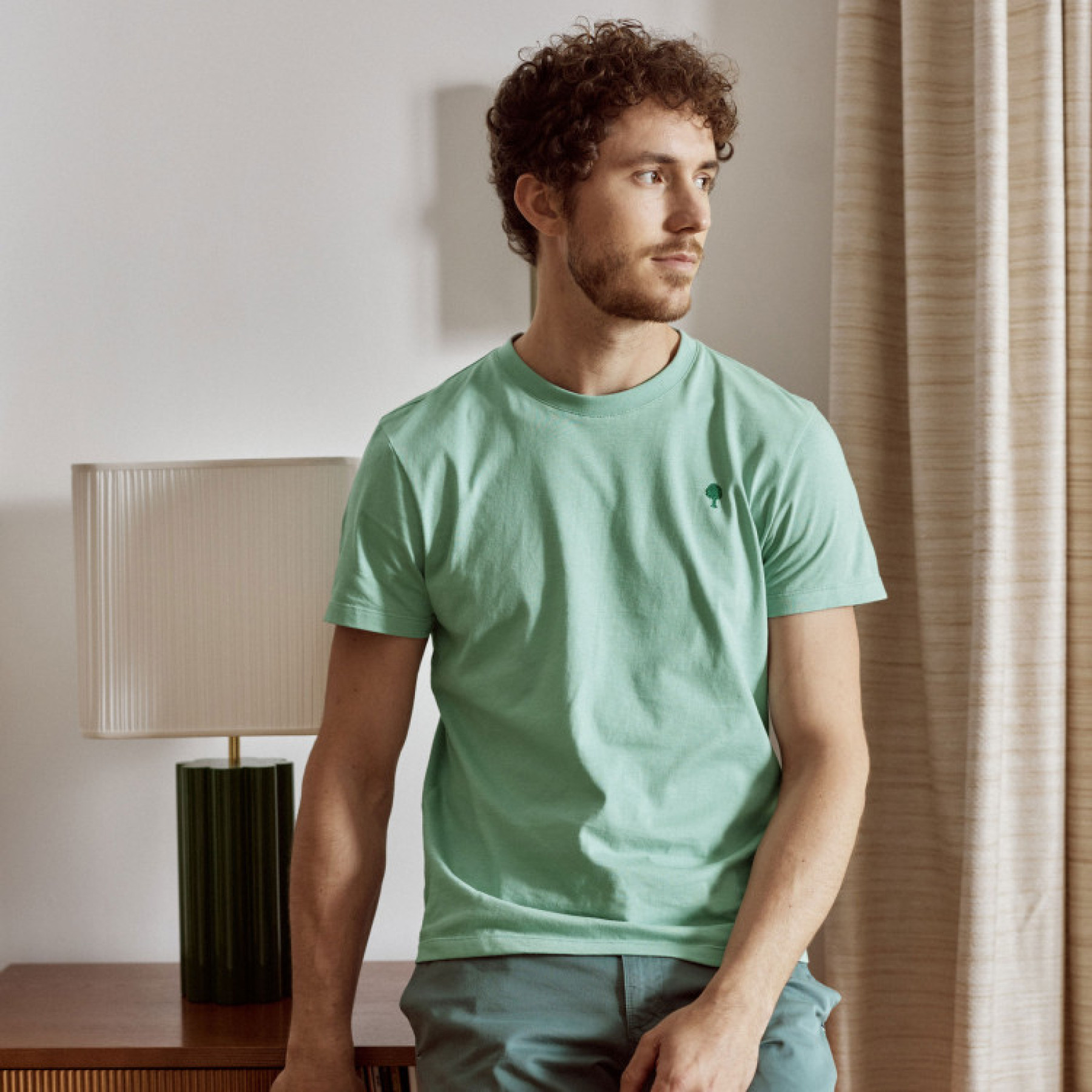 faguo t-shirt arcy vert