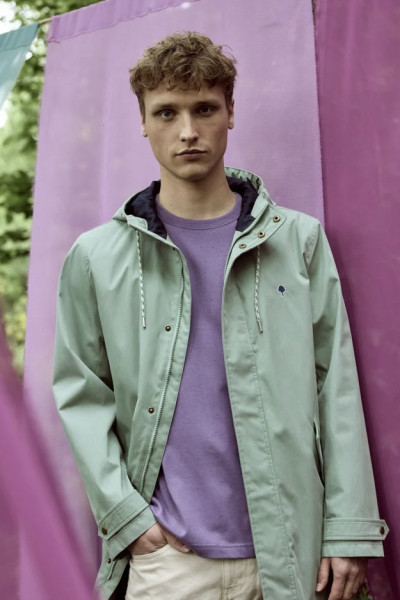 FAGUO VESTE IMPERMEABLE GRESIGNE VERT CLAIR