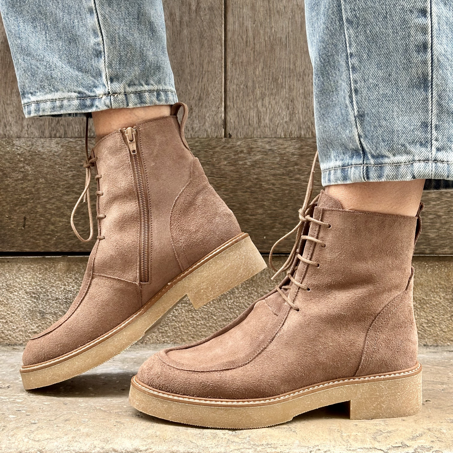 garance bottine naka taupe