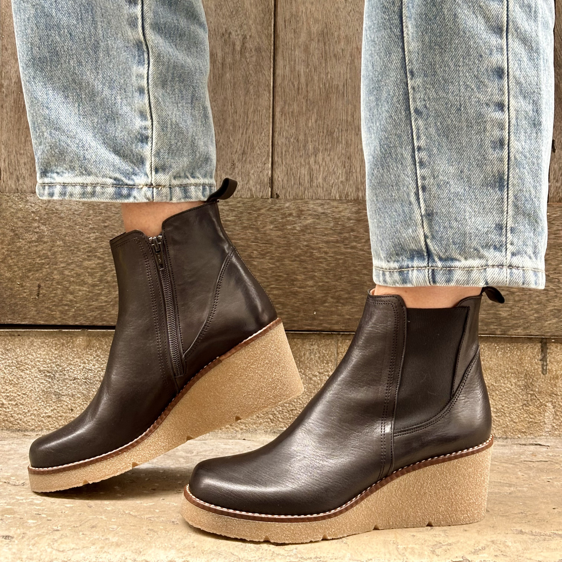 garance bottes victia noir