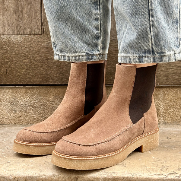 garance bottines maristade taupe