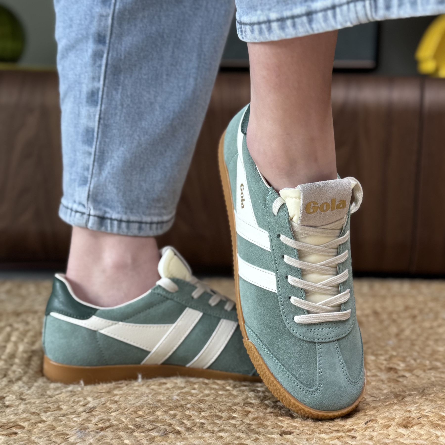 gola basket elan green/mist clb 538ni