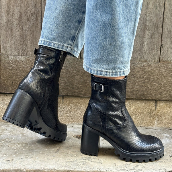 PAOYAMA BOTTINE ILDA NOIR HIVER 2025