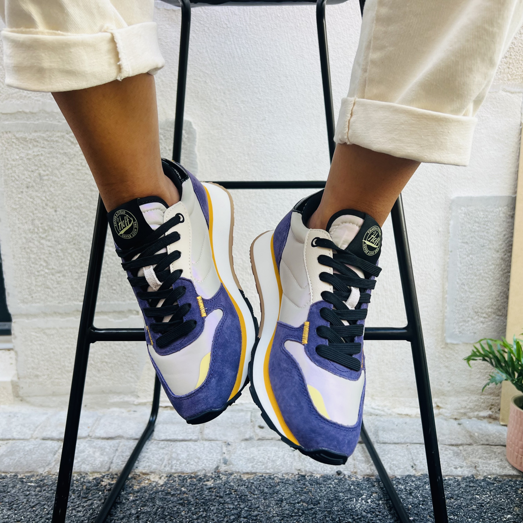 HOFF BASKET VIOLET KROTON