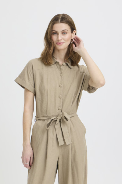 ichi combinaison linno beige 