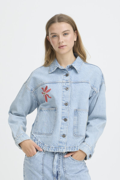 ICHI VESTE DENIM BAUVE 5223