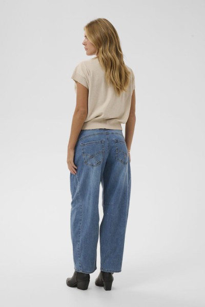 jeans cream bahren balloon bleu denim 10614217