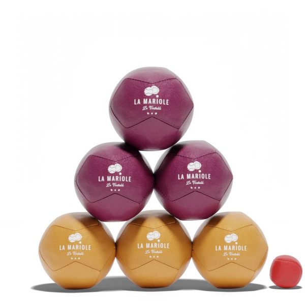 LA MARIOLE BOULES DE PETANQUE CURRY / WINE