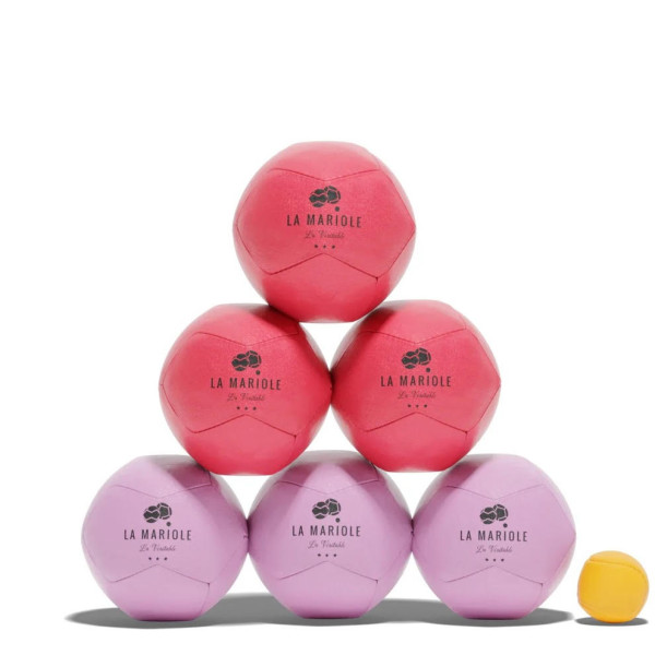 LA MARIOLE BOULES DE PETANQUE RUBY / LILAS