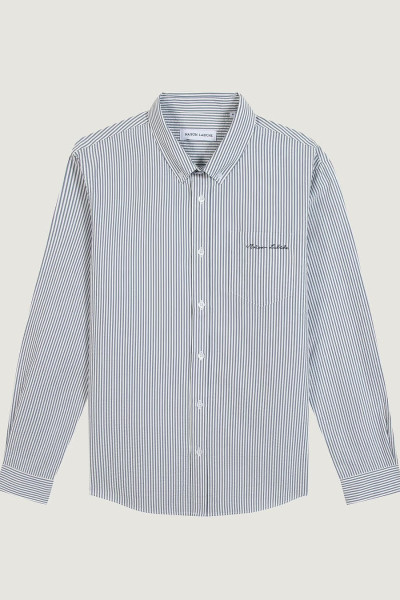MAISON LABICHE CHEMISE BONNE GRAINE SEERSUCKER