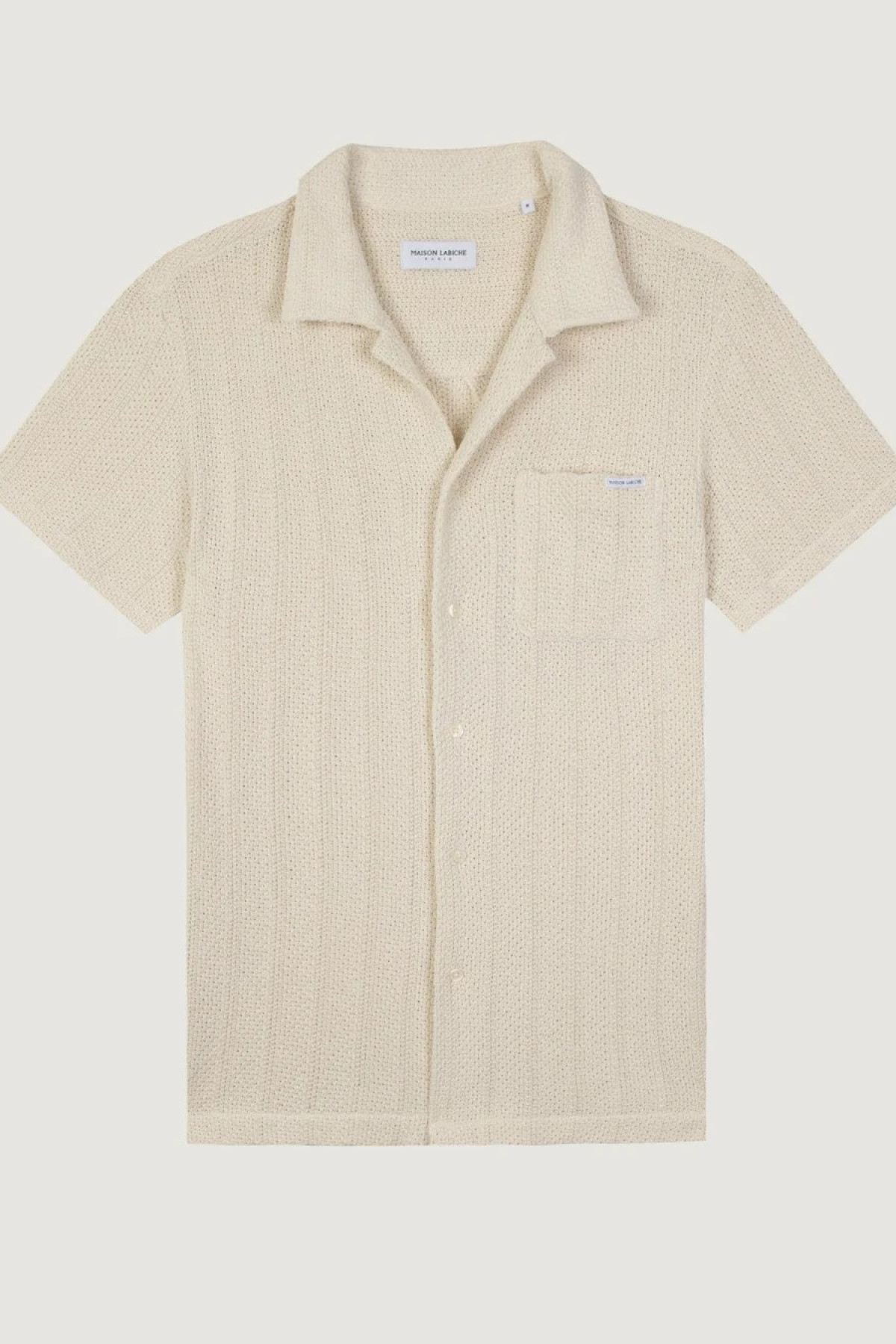 maison labiche chemisette éponge germain beige