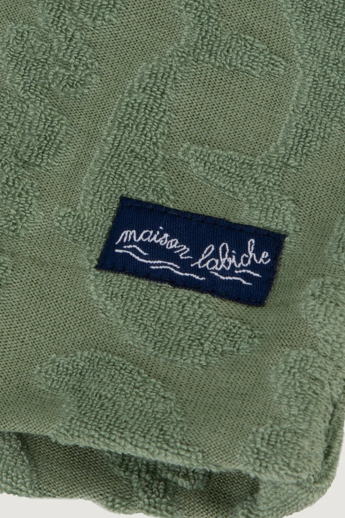 maison labiche chemisette éponge germain kaki