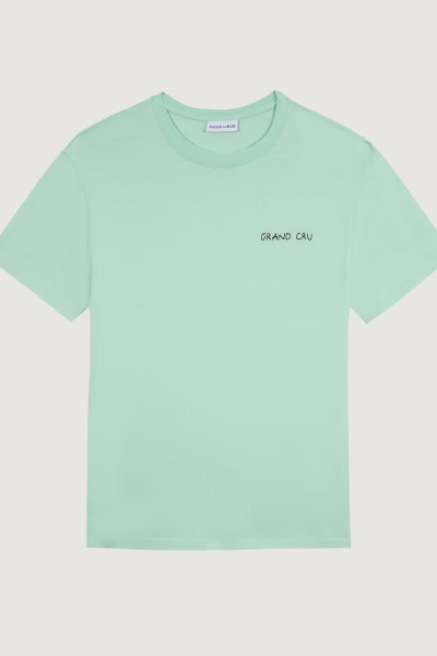 MAISON LABICHE T-SHIRT POPINCOURT GRAND CRU VERT D'EAU