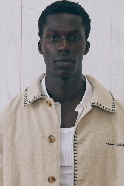 maison labiche veste lemonnier beige