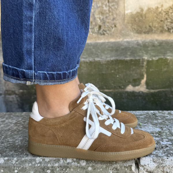 MAISON TOUFET BASKET SOLVEIG CAMEL 