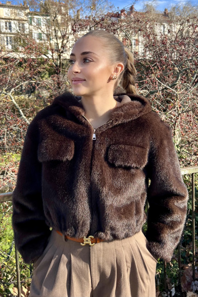 CHUMMY FOURRURE CHOCOLAT 260 