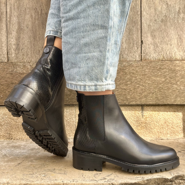 maroli bottine 8849 ambre noir 