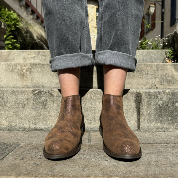 MAROLI BOTTINES MARRON 7407