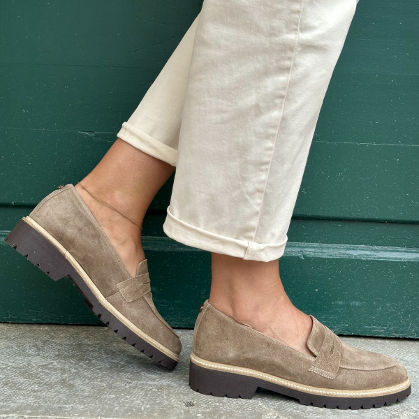 maroli mocassin 8824 lou 1671 taupe 