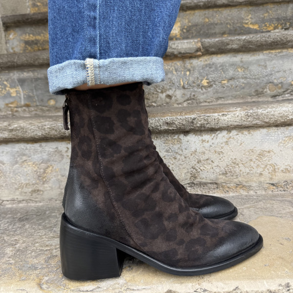 mimmu bottines m563 m13 leopard 