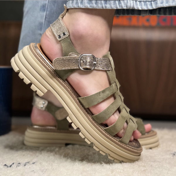MINKA SANDALE GALAXIE KAKI 