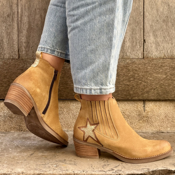  bottines mkd ariana crute ambra laminados glitter 