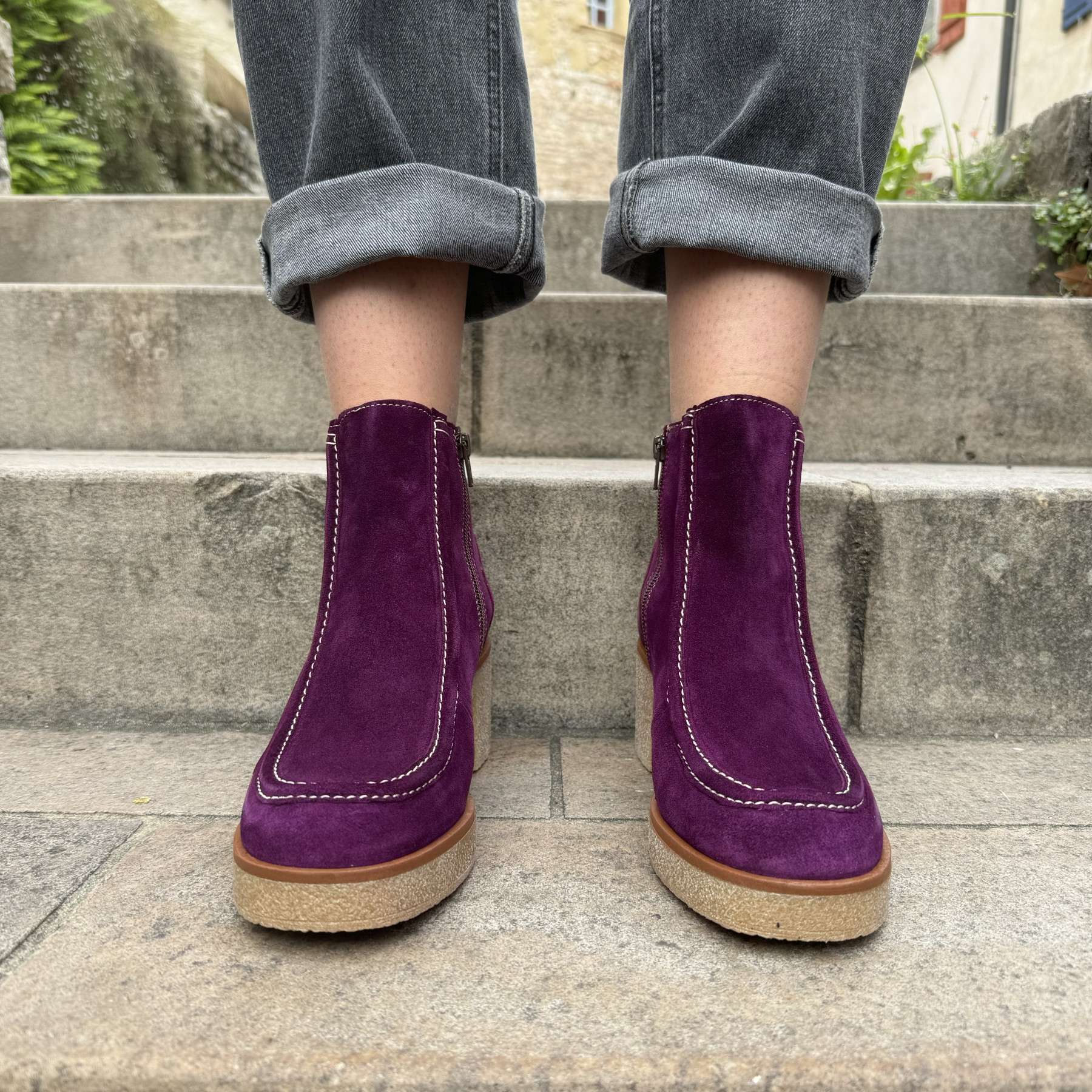 mkd bottines bayan 440 violet