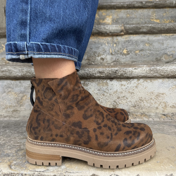 MKD BOTTINES DIDJI LEOPARD 