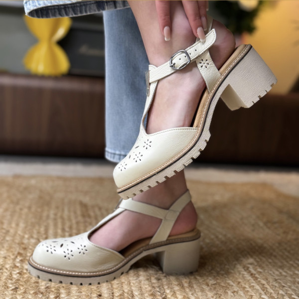MKD SANDALE MAYA BLANCHE 