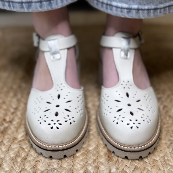 mkd sandale maya blanche 