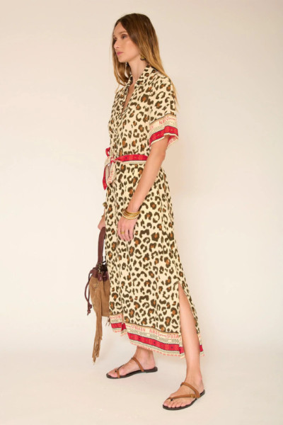 MKT STUDIO Robe - ROXANE-NATURAL