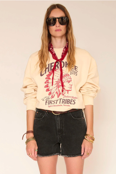 MKT SWEATSHIRT SWAN NATURAL