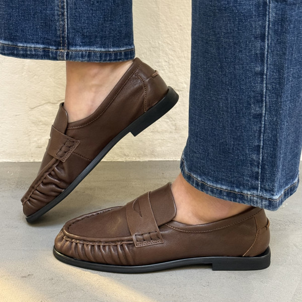 PAVEMENT MOCASSIN ELMIRA 067 BROWN