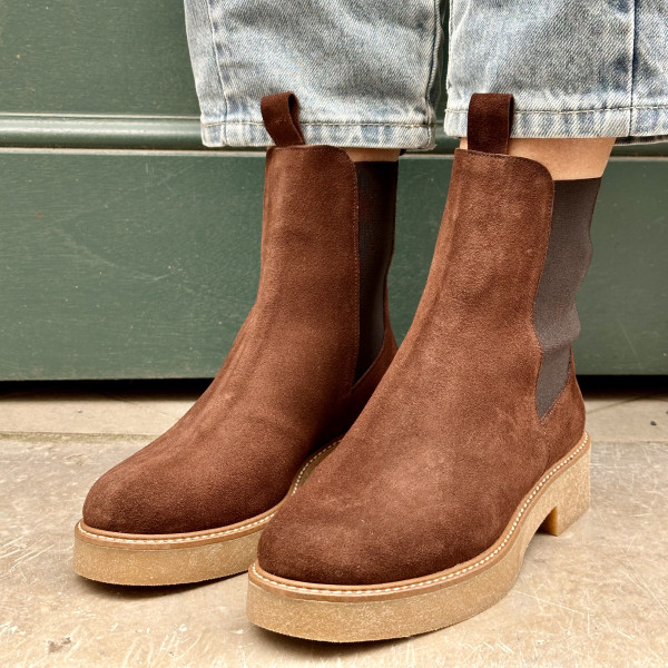 ngy bottines botafoguo marron